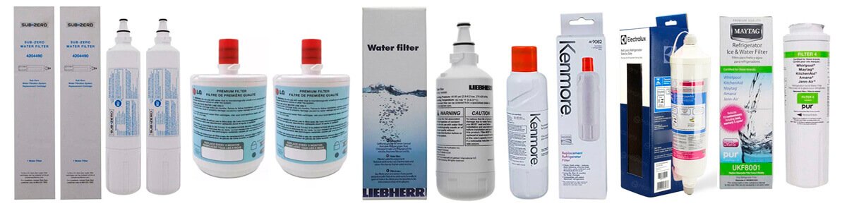 Filtro de água para refrigeradores